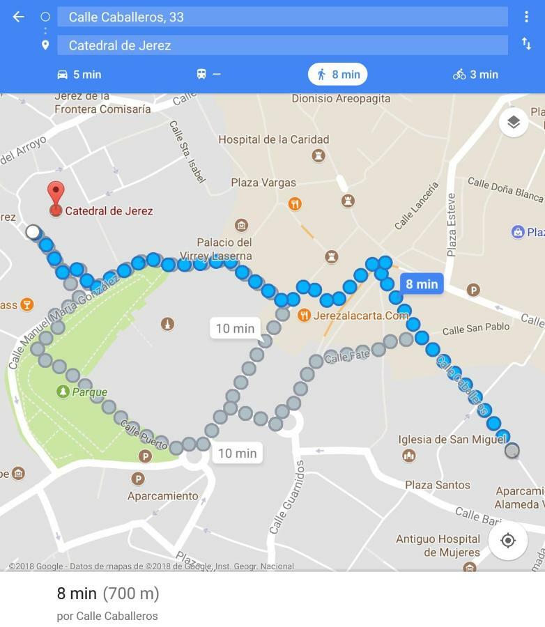 Sherryflat Caballeros - Parking Jerez de la Frontera Ngoại thất bức ảnh